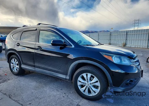 2013 Honda Cr-V Exl z USA, uszkodzony, nr VIN 2HKRM4H74DH631511